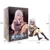 New The Journey of Elaina Anime Figures GK Model Elaina Sweater Doll Action Figure Room Decor Gift Toys 13cm