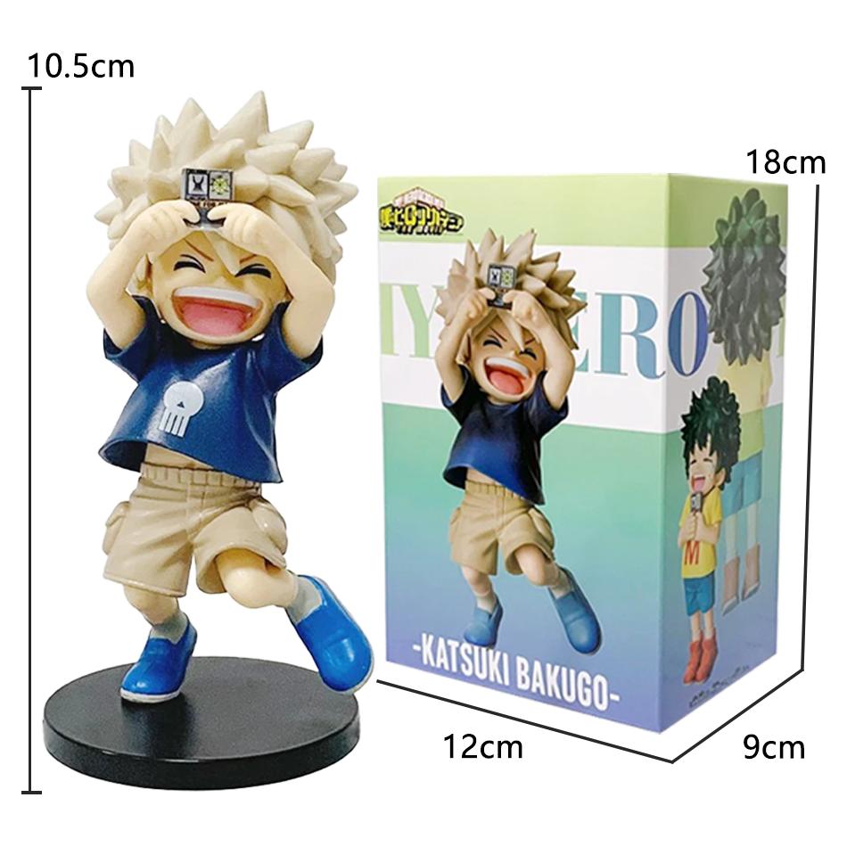 Nuova figura My Hero Academia Infanzia Izuku Midoriya / Infanzia Katsuki Bakugo Modello Decorazione Bambola