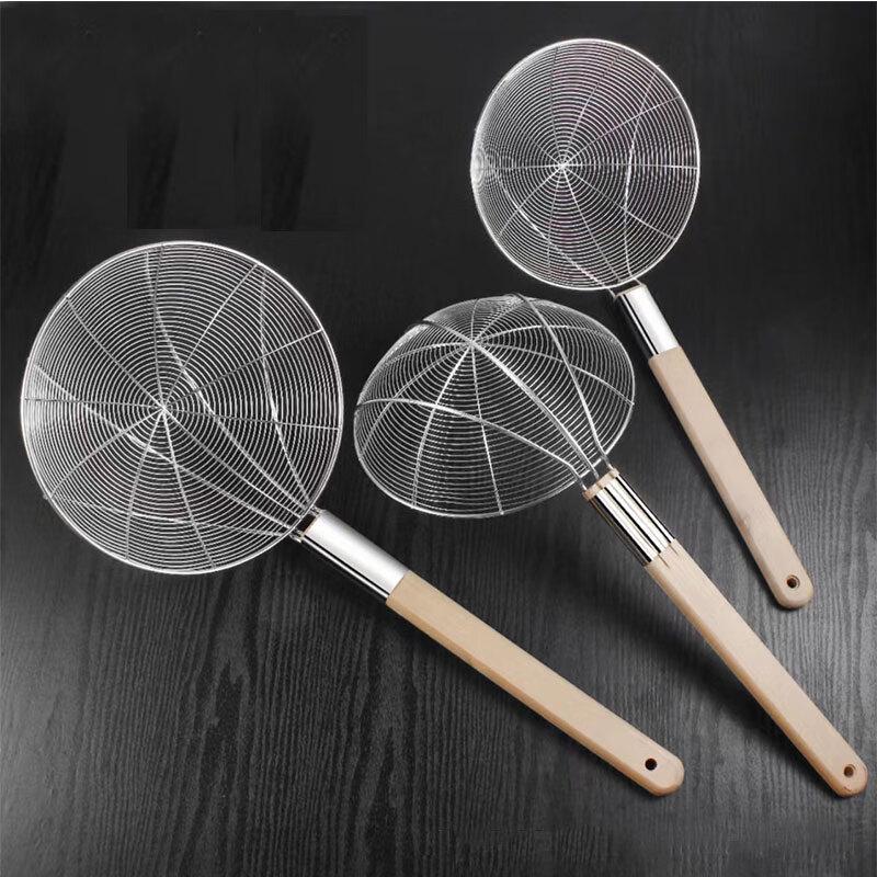 Stainless Steel Wire Mesh Skimmer and Strainer Spoon