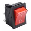 4-Pin Power Button High-Power Rocker Switch KCD4 Boat Switch Red Light Indicator