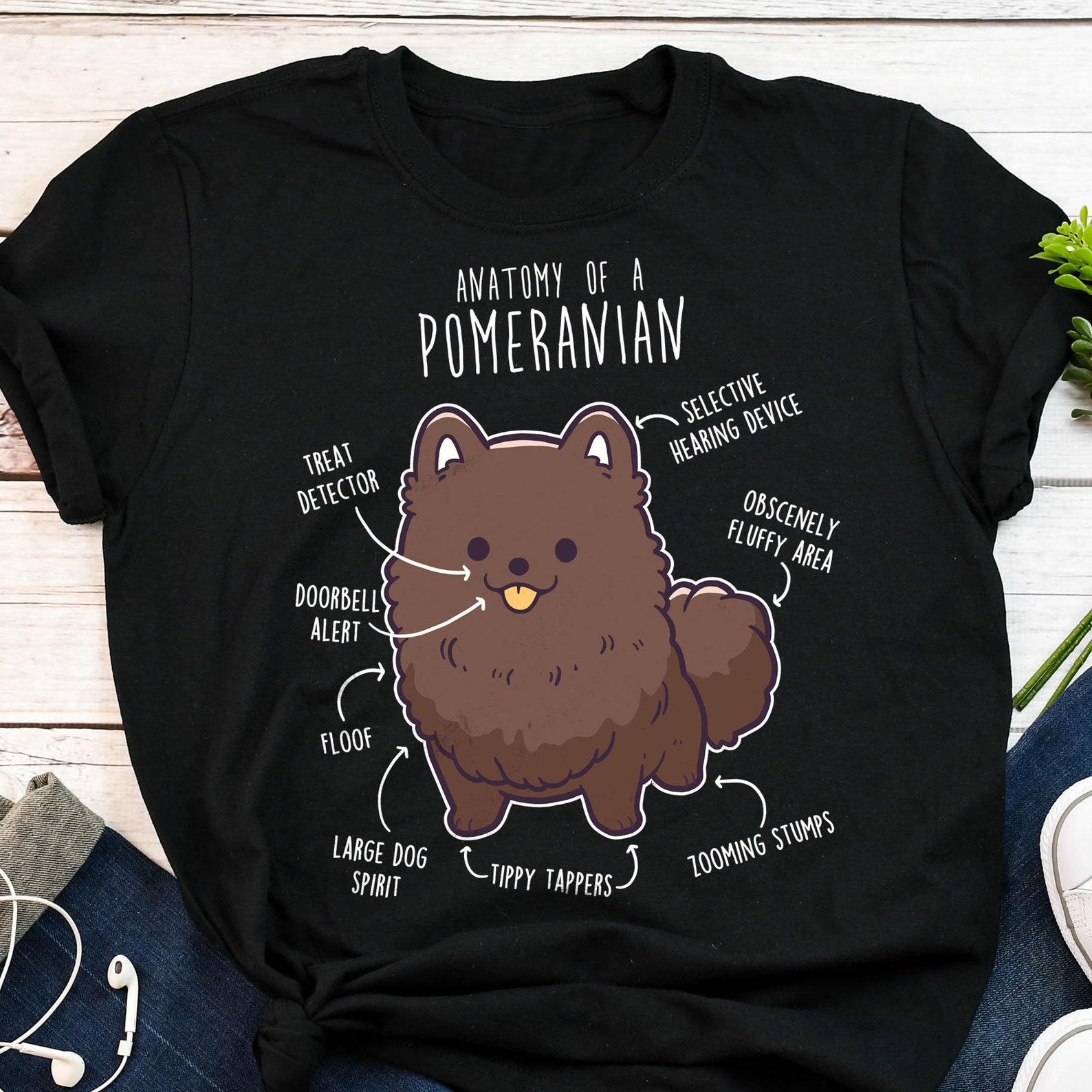 Chocolate Pomeranian Shirt, , Funny Dog Lover Gift, Cute Pom T-shirt, Pomeranian Tshirt, Pet Tee, Pomeranian Mom, Dog Dad 130