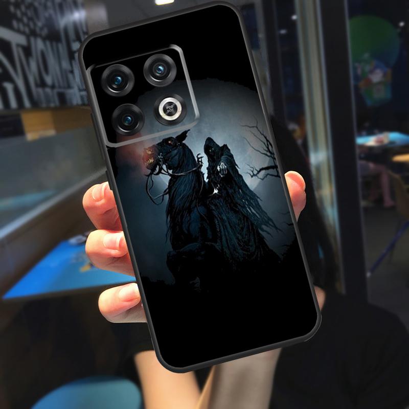 Grim Reaper Skull Skeleton Case For OnePlus 10 9 Pro 8T 9RT 10T Ace OnePlus Nord N10 N20 N100 N200 2T CE 2 Lite Cover
