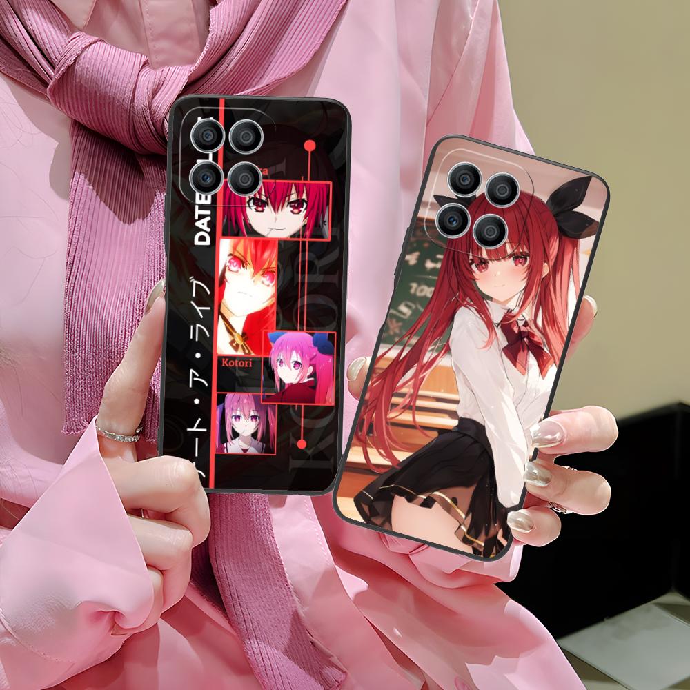 Date a Live Kotori Itsuka TPU Mobile Phone Case for Honor 90 80 70 60 50 30 20 10 9 8 7 Pro S SE Lite 5G Colorful Printing Cover