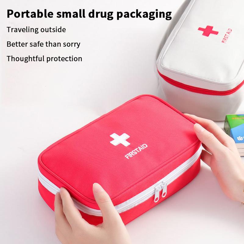 Empty Large First Aid Kit Portable Outdoor Survival Disaster Earthquake Emergency Kit Home/Car Medical Kit Empty Pack
