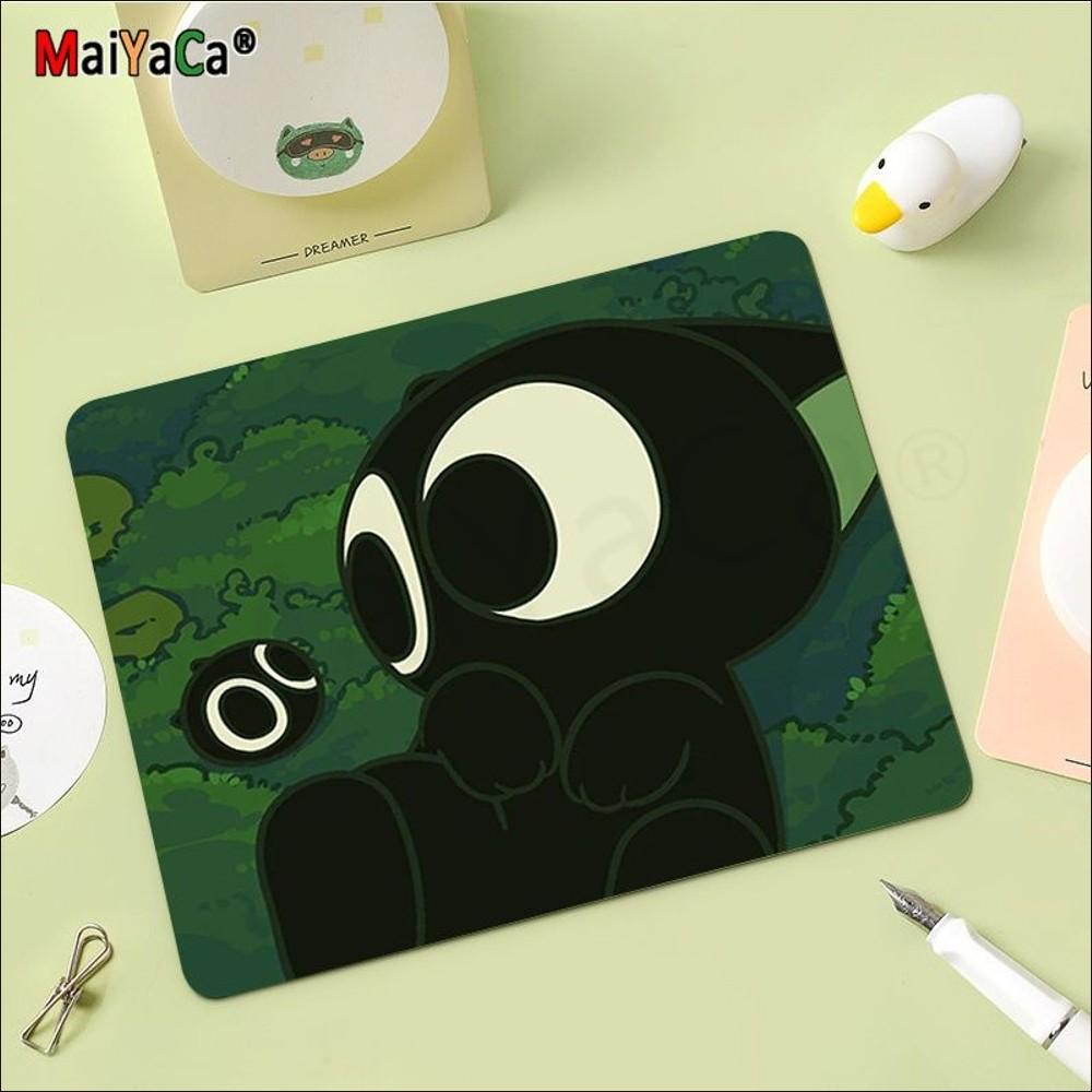 The Legend of LUOXIAOHEI Mousepad Rubber Small Thickened Mouse Pad Gaming Keyboard Table Mat Office Decor for PC Mouse Carpet