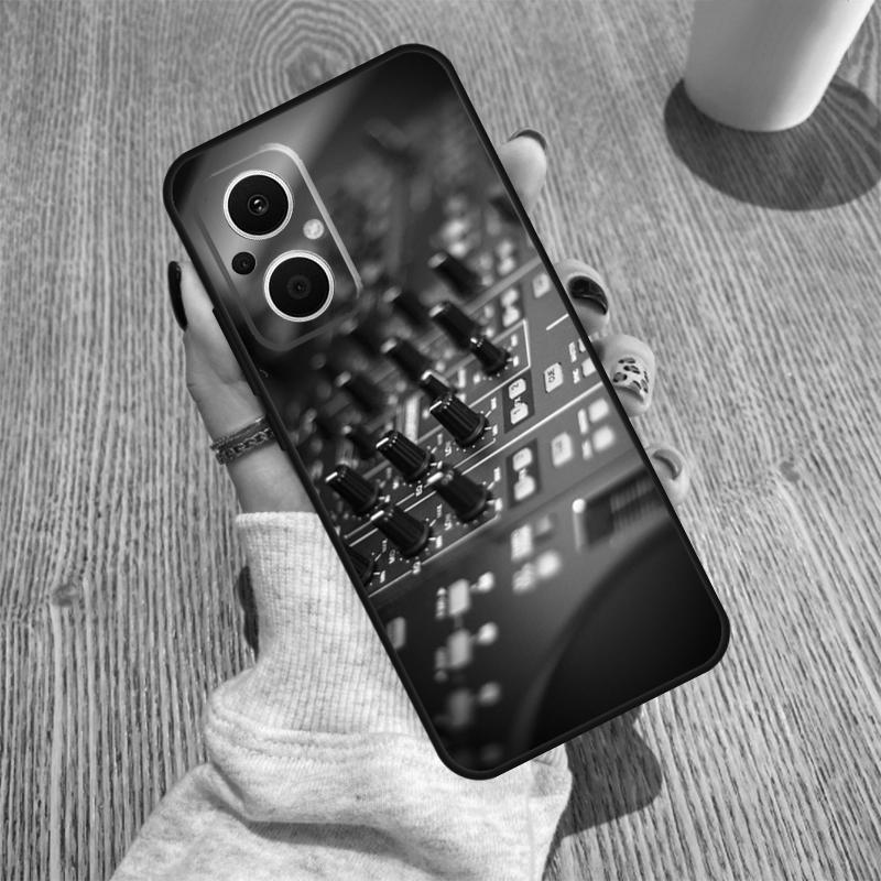 Music DJ Controller Mixer Funda For OPPO Reno 7 8 Lite 14 F 13F 12F 11F 13 12 11 10 Pro OPPO Find X9 X8 X6 X5 Pro Case