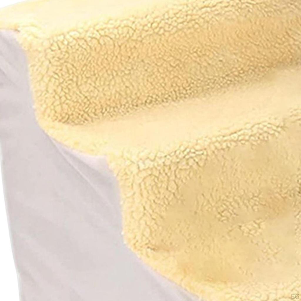 Dog Stairs Ladder Ramp Climbing, Soft Cover, Comfortable Removable Stairs, Washable Step Pet