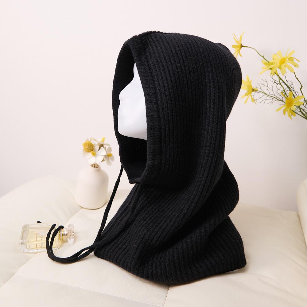 Unisex Winter Cashmere Knitted Hat & Beanie Neck Warmer
