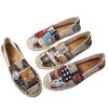 Fashion Summer Linen Breathable Casual Flats Shoes Mens Espadrilles Loafers Fashion Men Canvas Shoes Fisherman Shoe Driving Footwear