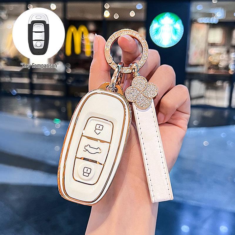 High-End Personalized Protective Shell for FAW Hongqi H7 Key - Stylish Unisex Design