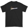 Men's Janes Addiction Gold & White Classic Logo On Black T-shirt Medium Black