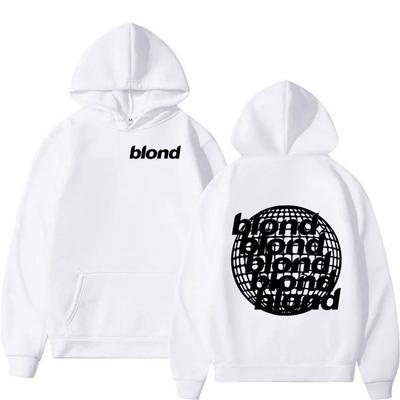 Rapper Frank Print Graphic Hoodie Men Hip Hop Fashion Ocean Sweatshirts Unisex Casual Streetwear Y2K Street Pullover Clothing