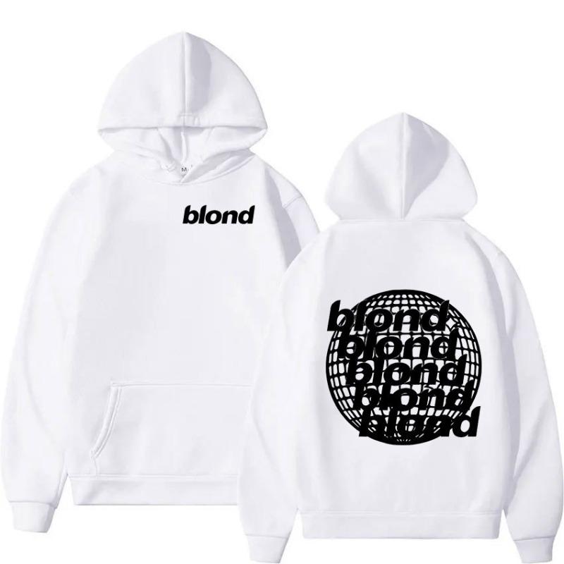 Rapper Frank Print Graphic Hoodie Men Hip Hop Fashion Ocean Sweatshirts Unisex Casual Streetwear Y2K Street Pullover Clothing