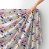 Royal Samt Stoff Polyester Zum Nähen - Motiv Blumen - Rdx2415