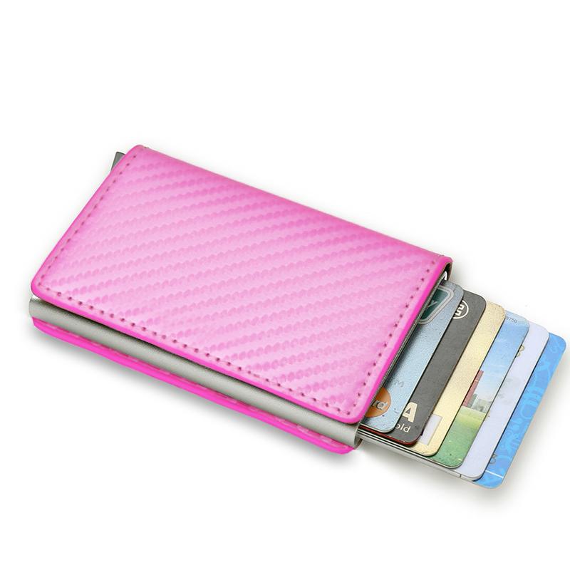Anti Thief Rfid Credit Card Holder Smart Minimalist Wallet Men Women Slim Bank Cardholder Case Money Bag Cash Creditcard Purse