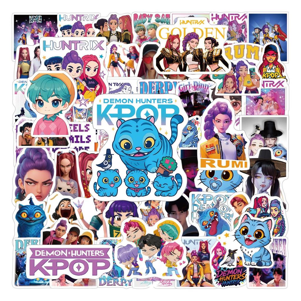 100 Stickers For Suitcases, Phones, Water Bottles, And Children's DIY