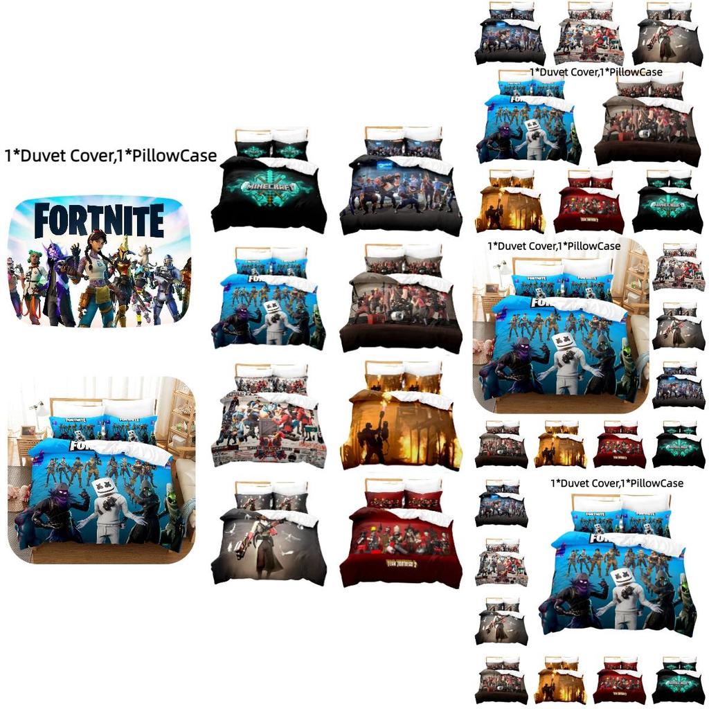 Amazon Speedy Selling Digital Print Bedding Set Vibrant Colors Polyester Material