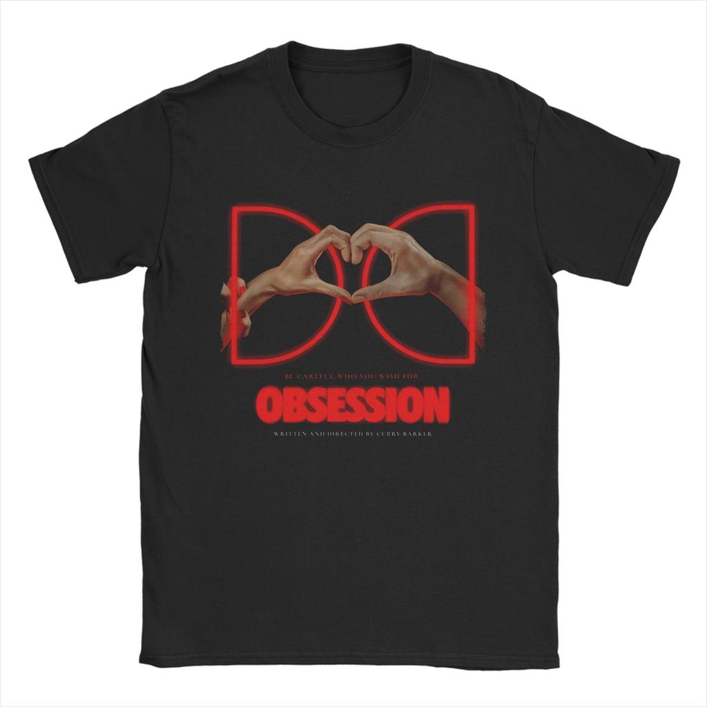 Unisex Unisex TShirt Obsession Movie 2026 Obsession Humorous 100 Cotton Tees Short Sleeve T Shirt O Neck Tops Graphic