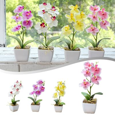 Luxurious Simulated Phalaenopsis Artificial Plant for Exclusive Boutiques