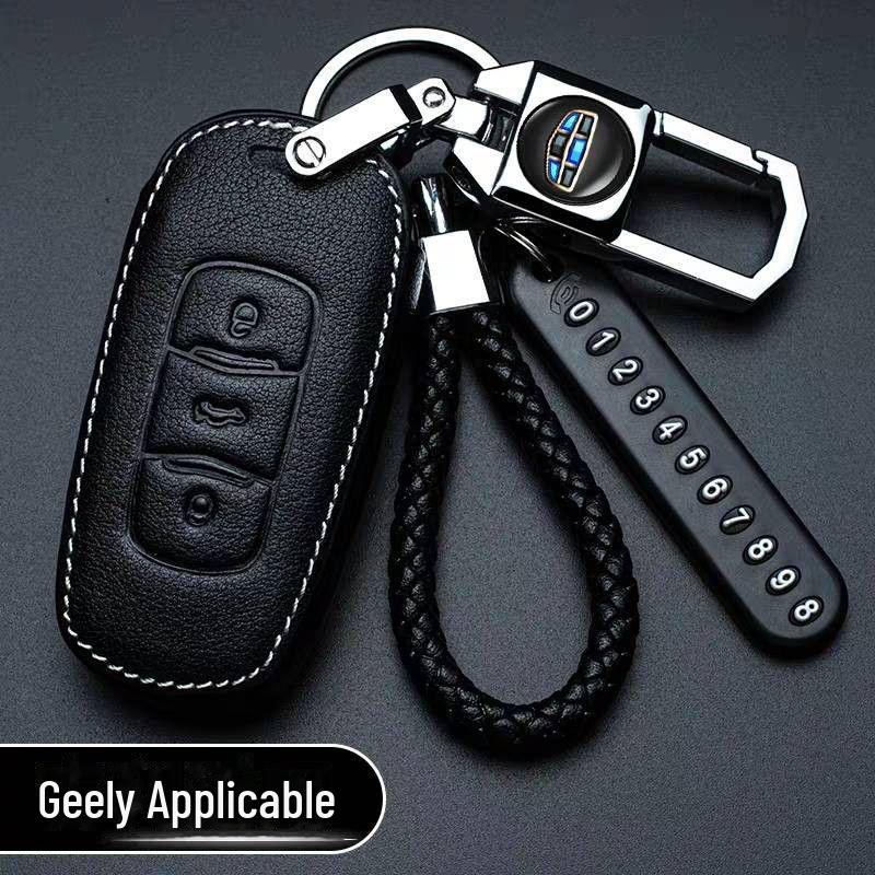 Geely New Vision car key cover for Emgrand GL, Borui, Boyue, Binyue, Xingyue with special buckle shell.