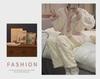 Korean Style Women's Coral Fleece Pajamas - Thick Velvet Flannel Home Suit