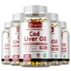 GREVIP Cod Liver Oil Capsules - Heart, Brain, Joint Health, and Immune System Health
