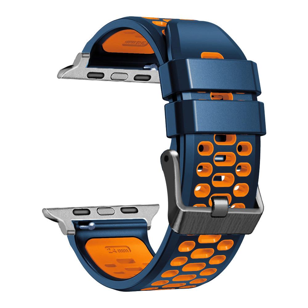 

Sport Silicone Strap For Apple Watch Ultra 2 49mm Bracelet Wristband For Apple Watch Series 10 9 8 7 SE 6 46mm 45mm 44mm 42mm 38-40-41mm