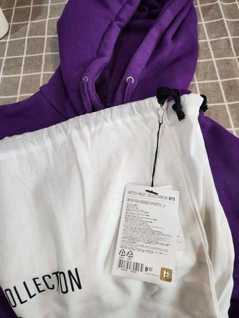 BTS Bulletproof Weed Oil Hoodie L Used