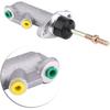Remote Master Cylinder Aluminum Car Brake Clutch Master Cylinder 0.75 Bore Remote for Hydraulic Hydro Handbrake
