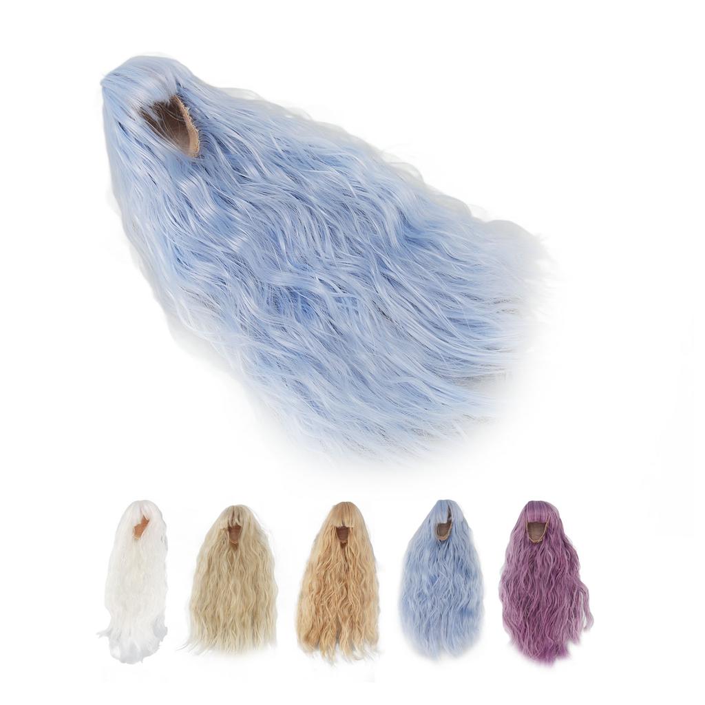 Peruka dla lalki Włosy z drutu wysokotemperaturowego Długie włosy 1/3 DIY Falowana peruka zastępcza dla lalki 8,3–9,4 cala