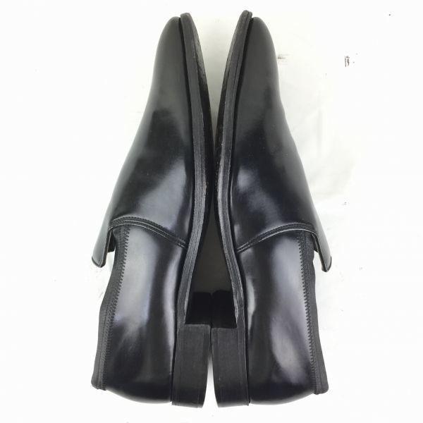 80er-90er Vintage Mansfields Slipper Vamp Business Schuhe Schwarz Größe 10.5D/B 28.0 Herren(GEBRAUCHT)