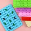 50 Grids Gummy Bear Mold Silikonowy Słodki Miś Galaretka Formy z Kroplomierzem Cukierki Czekoladowe Fondant Formy DIY Narzędzia Do Dekoracji Pieczenia
