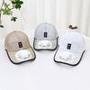 Sunshade Adjustable Baseball Hat with Fan Breathable Sports Hat for Kids Breathable Adjustable Baseball Hat