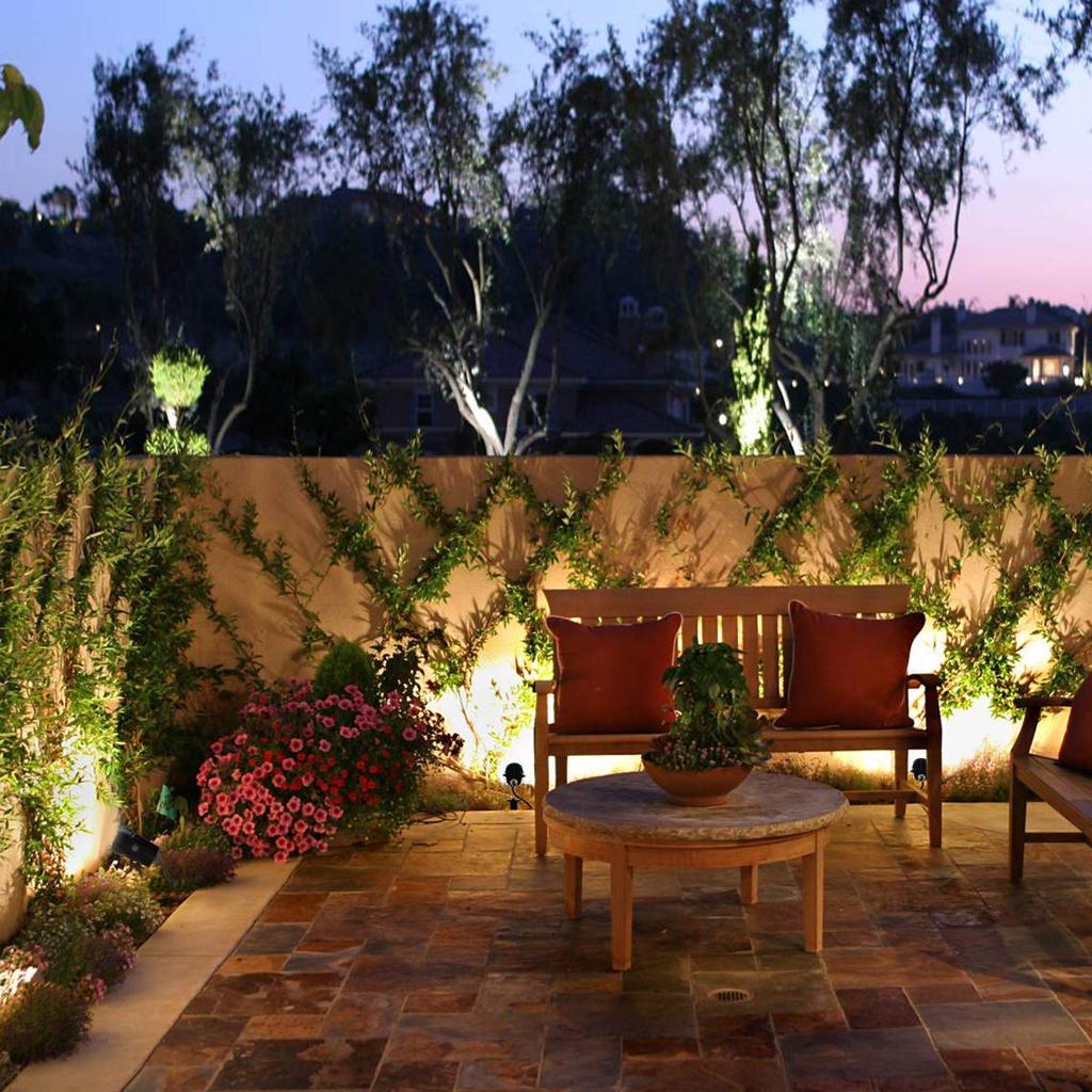 Herimo 5W Warm White LED Garden Light, 3000K, 400LM, IP65 Waterproof, Rotatable, Landscape Light, Lawn Light, 50,000 Hour Lifespan (Set of 2)