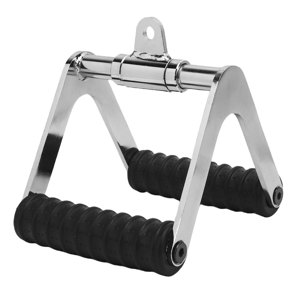 Row Handle Multi Purpose Strength Training Pull Down Handle Close Grip Cable Attachment with Spring