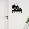 1pc Skid Loader Key Rack Hanger for Living Room Bedroom - Home Decoration with Functional Appeal and Industrial Charm