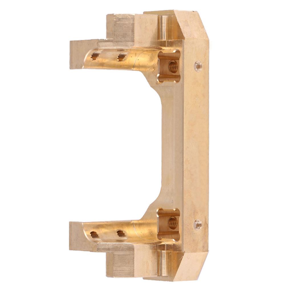 Model Vehicle Accessory Brass Front Bumper Mount for Traxxas RC Crawler Car