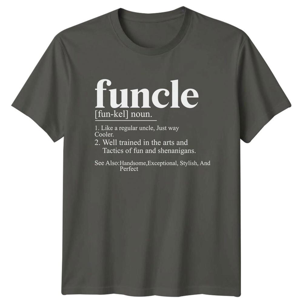 Funcle Definition Unisexs TShirt Funny Uncle Gift
