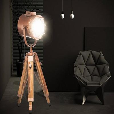 Vintage stolní bodová lampa