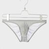 Herren Slips T-Form Niedrige Taille Hohe Elastizität Einfarbig Männlicher G-String Schlafbekleidung