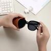 PU Leather Glasses Case Pouch Automatic Closed Sunglasses Case  for Women Men