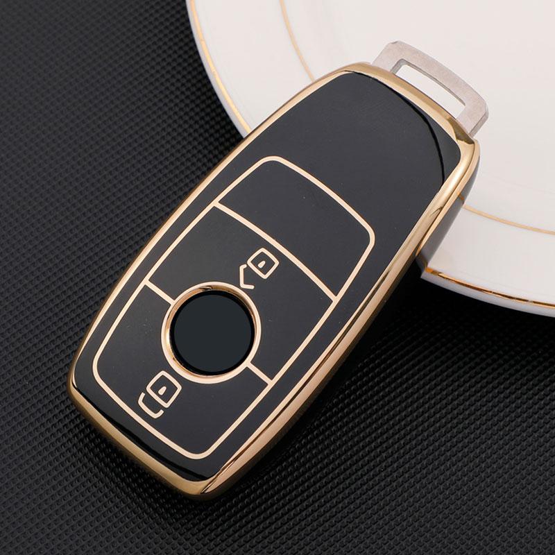 For Mercedes Benz A B C E G S Class CLA CLS GLA GLB GLC GLE GLS EQA EQB EQC Key Case Cover 2 3 Button Shell Fob Protector