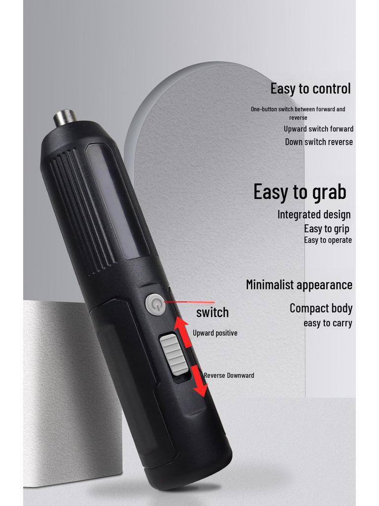 USB Rechargeable High-Torque Lithium Mini Electric Screwdriver Set