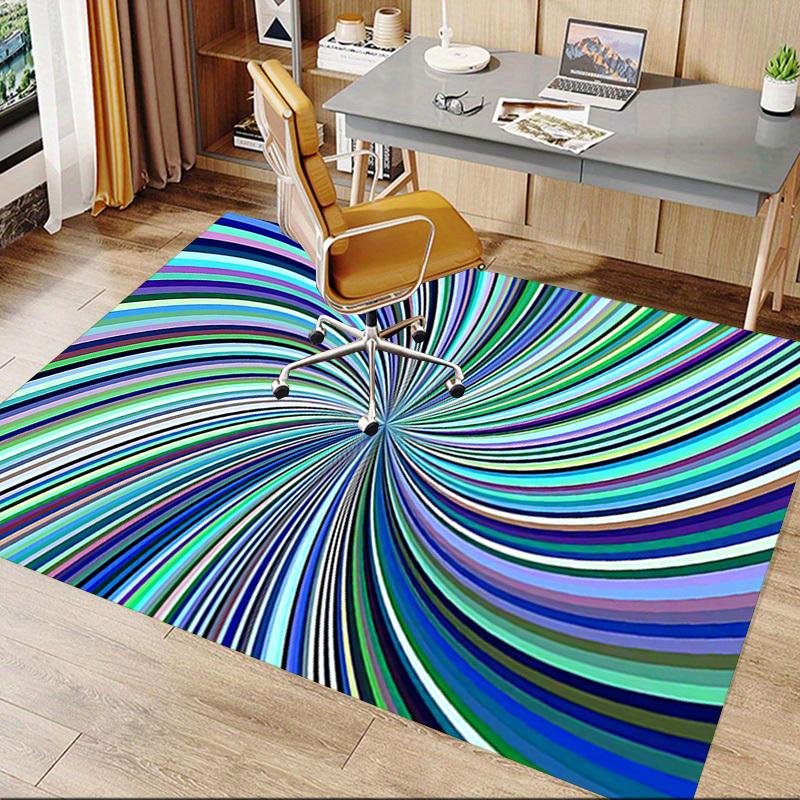 1PC Swirl Pattern Extra Large Non Slip Floor carpet, Office, family, bedroom, Studio   Large Area Rug Indoor Rugs, , Vibrant Colors