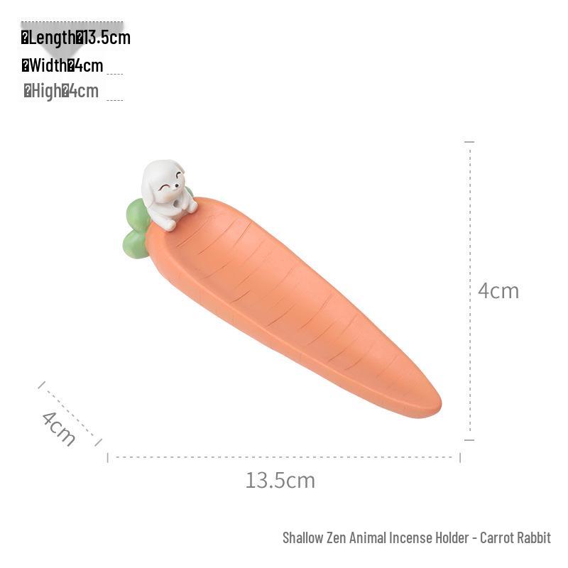 Japanese Style Creative Desktop Incense Holder - Mini Stick Resin Burner Ornament
