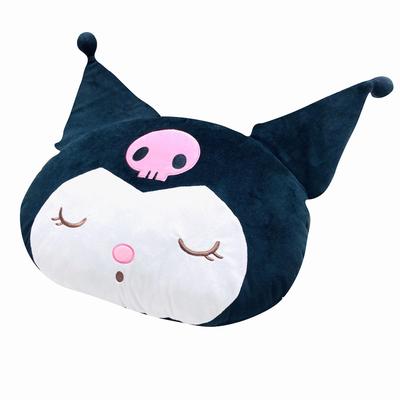 MORIPiLO Cushion Kuromi Sanrio Character Goods Plush Toy Body Pillow Black 45x35x12cm Morishita 4621764 (Nemunemu Pillow)