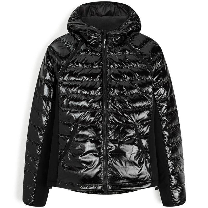 

Calvin Klein Женская вышитая пуховая стеганая куртка приталенного кроя, водонепроницаемая верхняя одежда 4WF3O513001 M