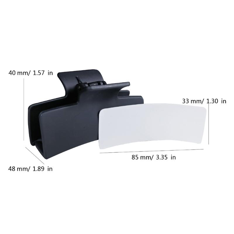 Elegant Heat Pressed PET Barrettes Portable PET Hair Slide with Crisp Heat Transferred Pattern for Fashion Lovers