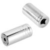 2PCS Universal Mechanics Tool Set Socket Wrench 3/8 Extension Rod Ratchet Wheel Craft Piece