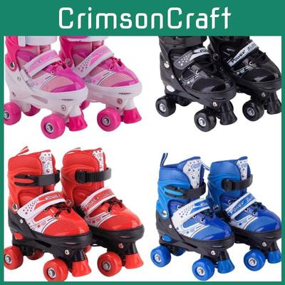 Adult And Kids Roller Skate With Pvc Wheels And Breathable Pu Mesh Material For Fun And Safety